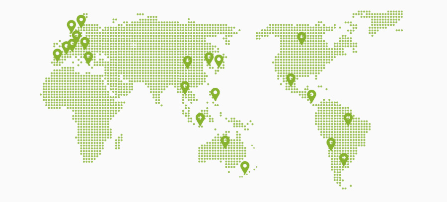 ヨガワークス世界4 大陸、20ヵ国、50都市以上で開催